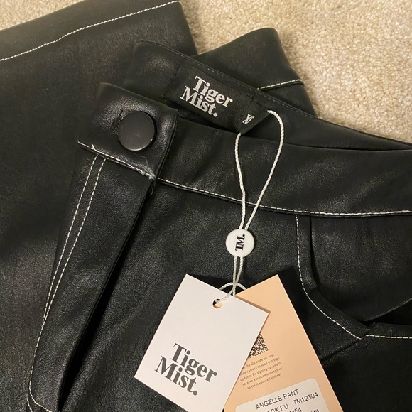 Tiger mist baggy leather pants - Picture 6 of 6